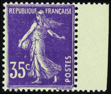 N°142b 35c Semeuse violet type II bdf neuf ** TB