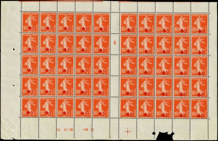 N°146 Bloc de 50t normal à surcharge déplacée en b