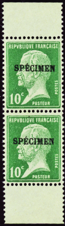 N°170 Paire de carnet surcharge "spécimen" neuf **