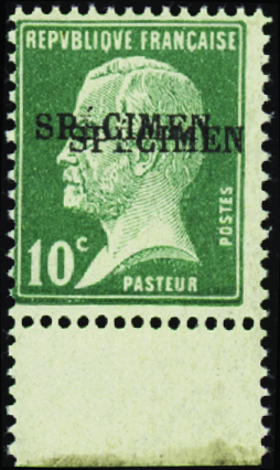 N°170 Double surcharge spécimen neuf ** TB