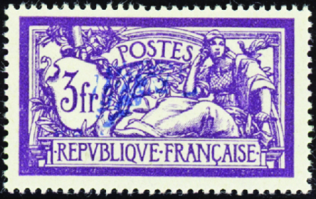 N°206c centre déplacé neuf * TB