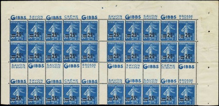 N°217b bloc de 30 de feuille pour carnet neuf ** T