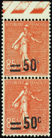 N°221 "c" quasiment absent tenant à normal neuf **