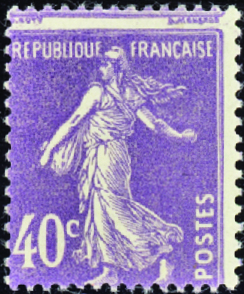 N°236 piquage à cheval neuf ** TB