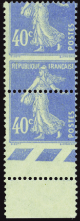 N°237 Paire piquage à cheval neuf * TB