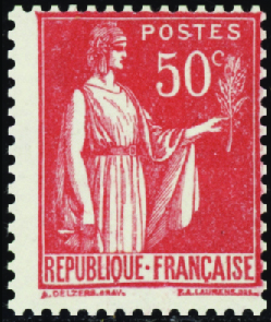 N°283d type IIB de roulette neuf ** TB