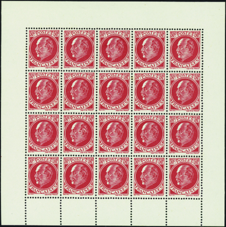 N°506a Faux FFI feuillet de 20 timbres neuf ** TB