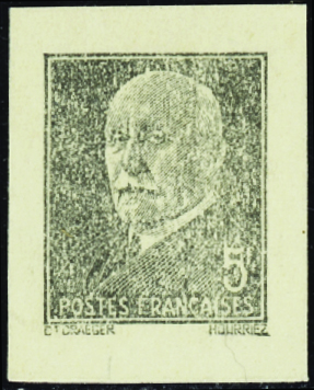 N°524 Epreuve de Hourriez non émis nsg TB