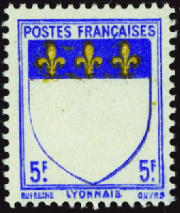 N°572a Sans la couleur rouge neuf ** TB