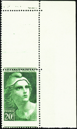 N°730 piquage à cheval cdf neuf ** TB