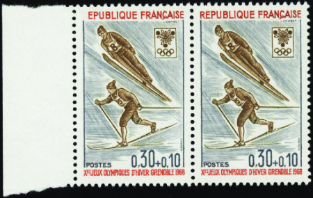 N°1543a R de "République" absent tenant à normal n