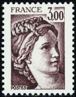 N°1965/1979 Sabine 15 valeurs sans phosphore neuf