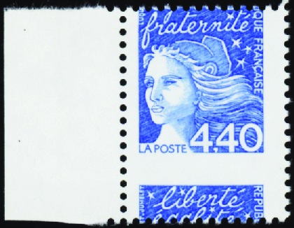 N°3095a piquage à cheval neuf ** TB