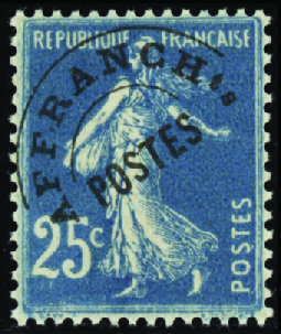 N°56a surcharge fine neuf ** TB