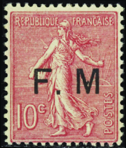 N°4 sans point après M neuf * TB