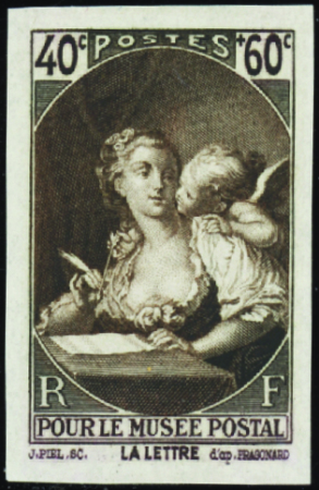 N°446 La lettre de Fragonard neuf ** TB