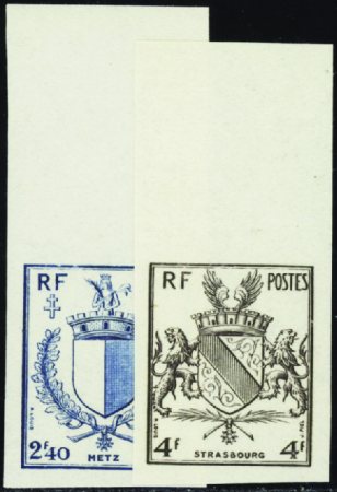 N°734/735 Libération de Metz et de Strasbourg 2 va