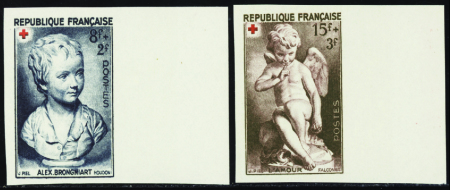 N°876/877 Croix-rouge 1950  2 valeurs bdf neuf ** 