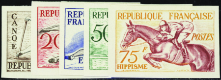 N°960/965 Jeux olympiques d'Helsinki 6 valeurs neu