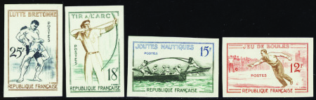 N°1161/1164 jeux traditionnels 4 valeurs neuf ** T