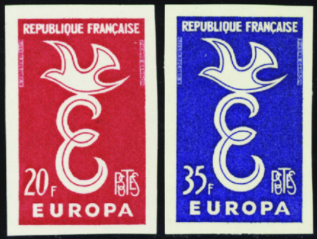 N°1173/1174 Europa 1958  2 valeurs neuf ** TB