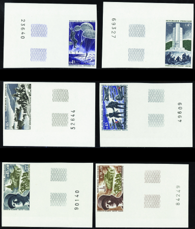 N°1603/1608 libération 6 valeurs bdf neuf ** TB