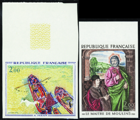 N°1732/1733 tableaux 2 valeurs bdf neuf ** TB