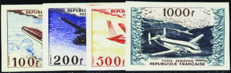 POSTE AERIENNE N°30/33 Prototypes 4 valeurs neuf *