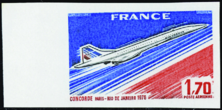POSTE AERIENNE N°49 1f70 Concorde bdf neuf ** TB