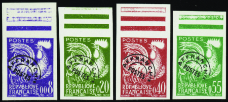 PREOBLITERES N°119/122  4 valeurs bdf neuf ** TB