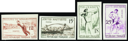 N°1161/1164 jeux traditionnels 4 valeurs neuf ** T