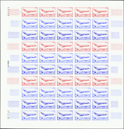 POSTE AERIENNE N°42 Mystère 20 feuille de 50 timbr