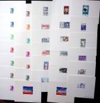 Collection de 1051 épreuves de luxe de 1960 à 1991