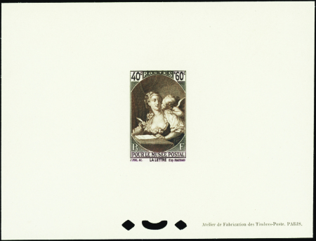N°446 Pour le Musée Postal épreuve de luxe