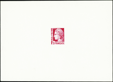 N°679 1f50 Cérès de Mazelin non émis épreuve en br