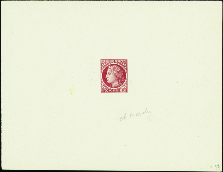 N°679 1f50 Cérès épreuve en brun