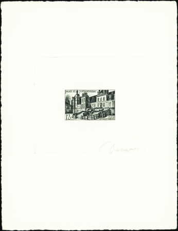 N°878 Palais de Fontainebleau non émis épr d'artis