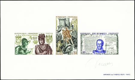 N°1616/1618 Grands noms de l'histoire épr de luxe 