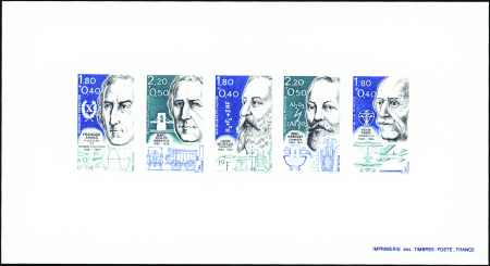 N°2396/2400 Célébrités épreuve de luxe collective