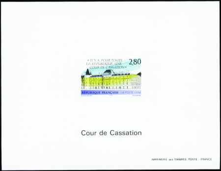 N°2886 Cour de cassation bloc gommé neuf ** TB