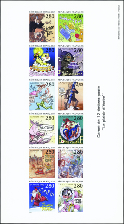 N°3155A Le plaisir d'écrire bloc gommé collectif n