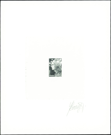 N°4474 0,87€ M de Beaujard épreuve d'artiste en no