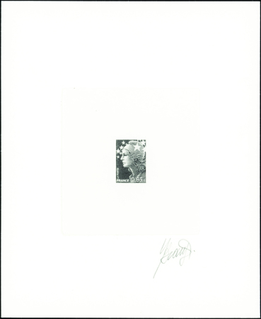 N°4475 0,95€ M de Beaujard épreuve d'artiste en no