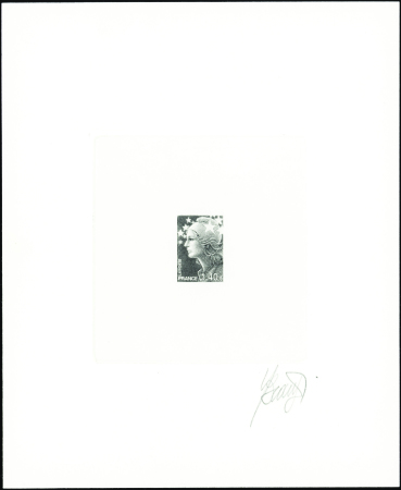 N°4477 1,40€ M de Beaujard épreuve d'artiste en no