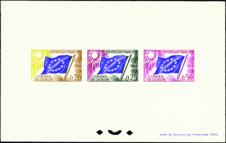 SERVICE N°27-28-32 Conseil de l'Europe épreuve de 