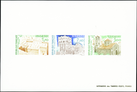 SERVICE N°79/81 UNESCO épreuve de luxe collective