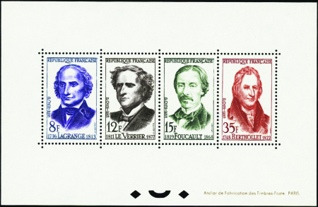N°1146/1149 Grands savants neuf ** TB