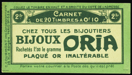 N°159-C2 10c Semeuse vert (isolé type IA case 13)