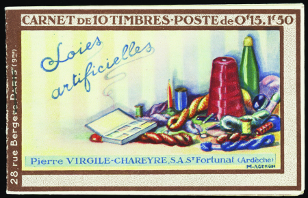 N°189-C1 15c Semeuse Virgile Chareyre 10 timbres