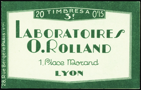 N°189-C2 15c Semeuse brun (Laboratoire O.Rolland)